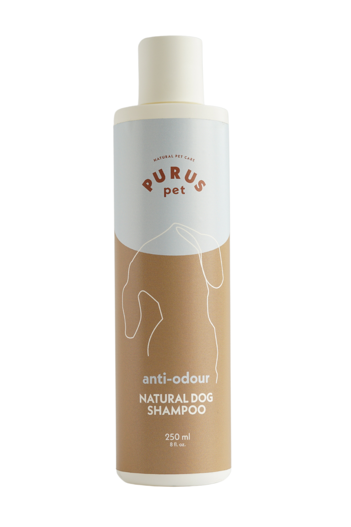 PURUS PET SZAMPON DLA PSÓW NEUTRALIZUJĄCY ZAPACHY – KONTROLA ZAPACHU I ŚWIEŻA SIERŚĆ 250 ML