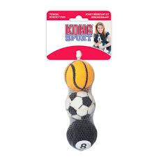 KONG SPORT BALLS ASS. XS (3 PK)