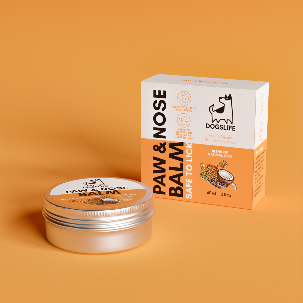 OURPETSLIFE BALSAM OCHRONNY DO ŁAP I NOSA