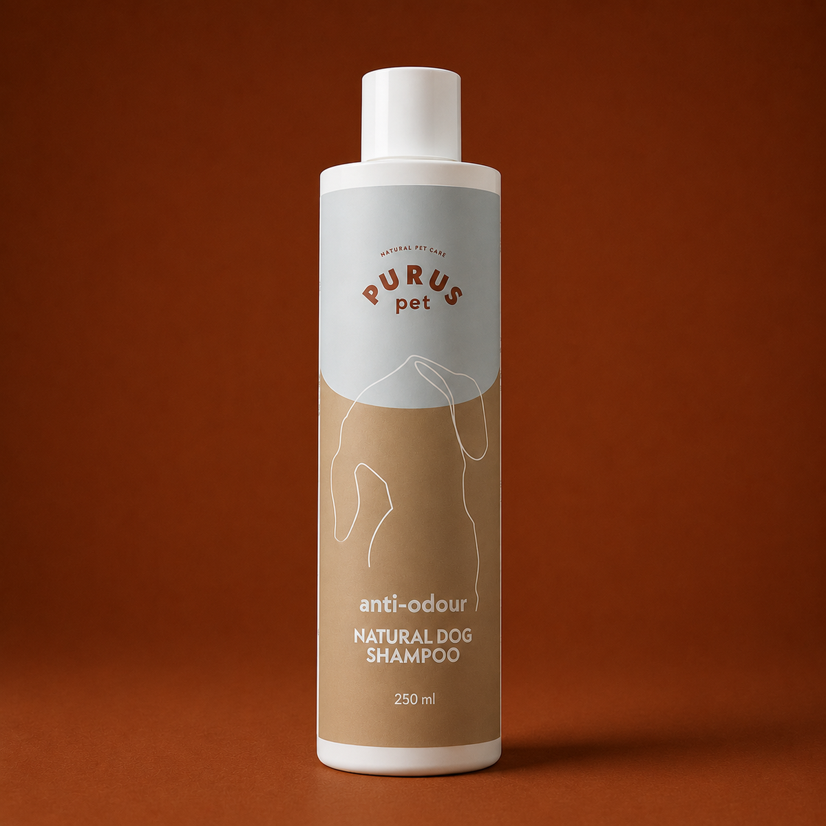 PURUS PET SZAMPON DLA PSÓW NEUTRALIZUJĄCY ZAPACHY – KONTROLA ZAPACHU I ŚWIEŻA SIERŚĆ 250 ML