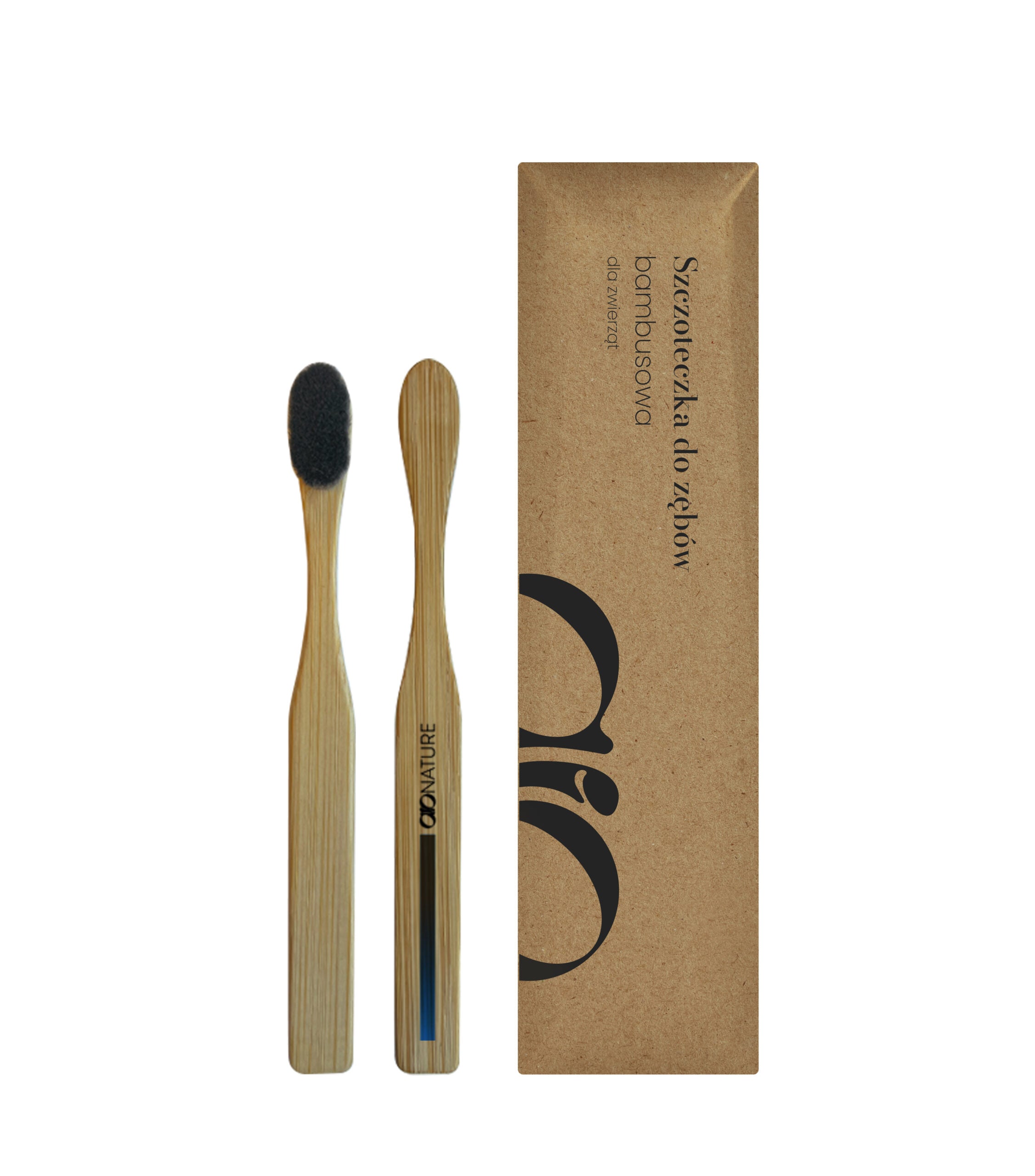 AIO BAMBUSOWA SZCZOTECZKA DO ZĘBÓW DLA ZWIERZĄT