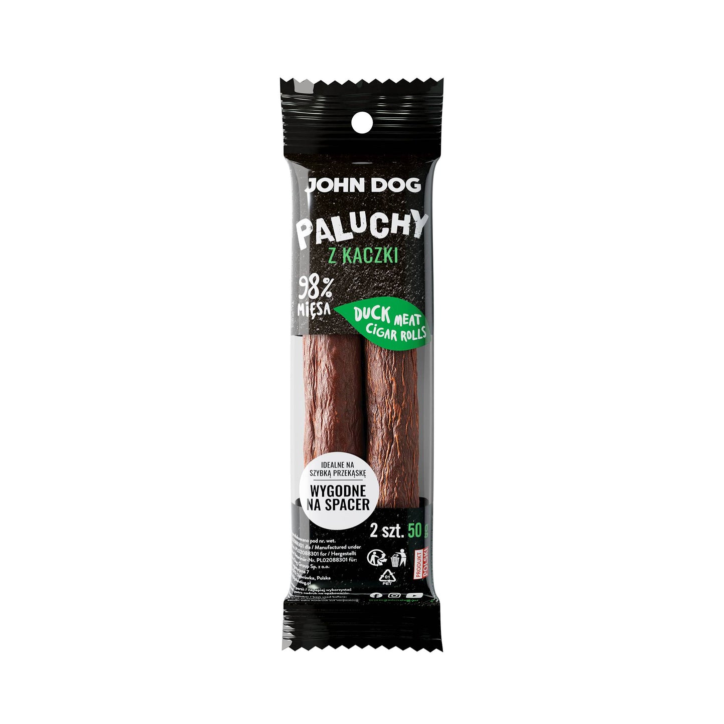 JOHN DOG PRZYSMAKI DLA PSA PALUCH Z KACZKI 2 SZT