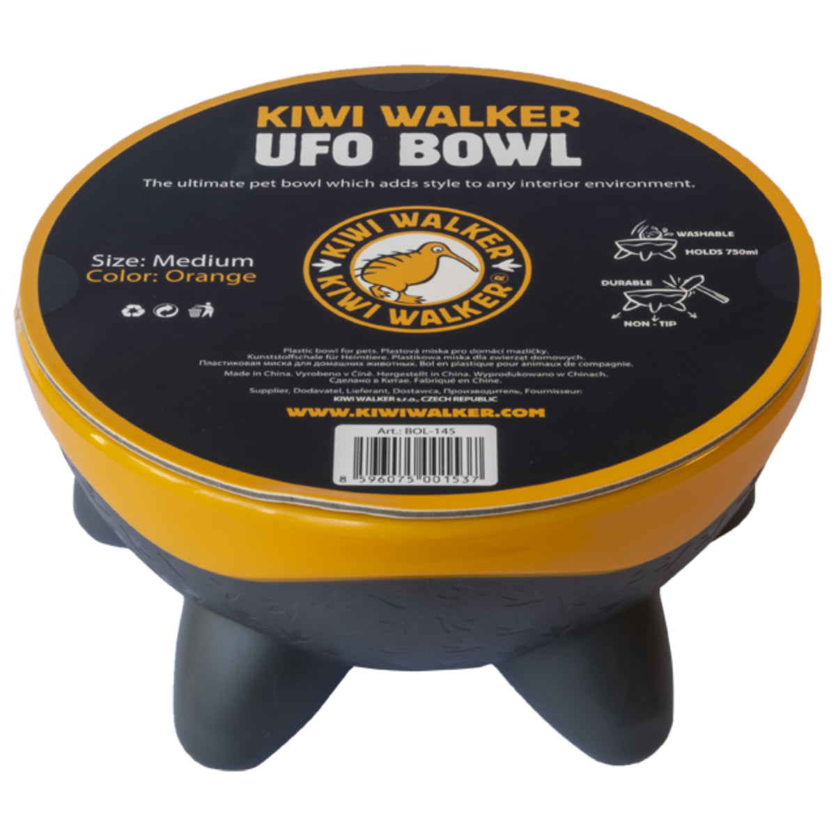 KIWI WALKER UFO BOWL MISKA POMARAŃCZOWA