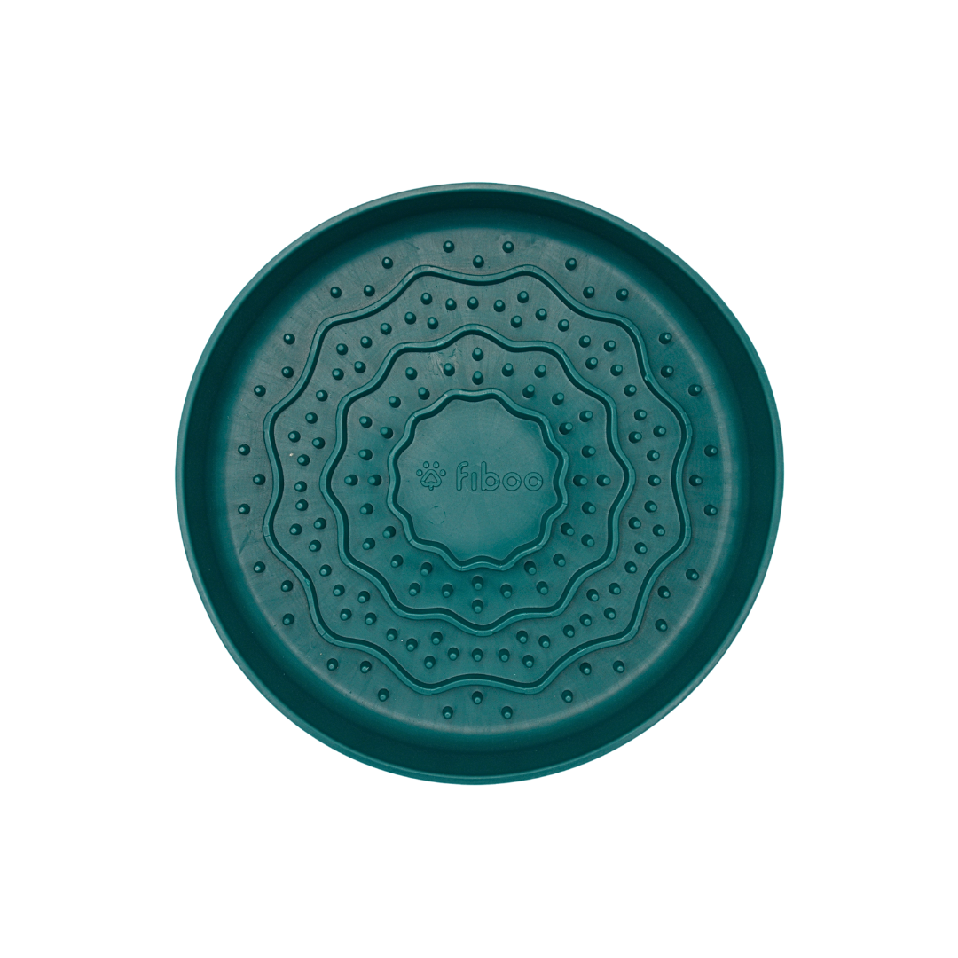 FIBOO LICK FIBOOWL MINI BUTELKOWA ZIELEŃ - Ø 15 cm