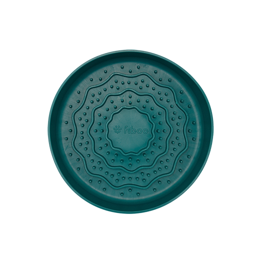 FIBOO LICK FIBOOWL MINI BUTELKOWA ZIELEŃ - Ø 15 cm