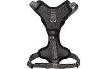 FLAMINGO DOG HARNESS MAGO DARK GREY XS 25-43CM 30-45CM 15MM