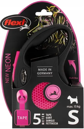 FLEXI NEW CLASSIC SMYCZ AUTOMATYCZNA TAPE S 5M RÓŻOWA