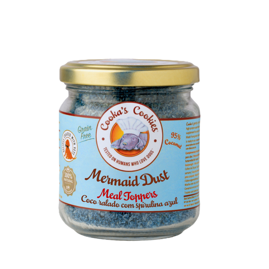 COOKAS COOKIES TOPER MERMAID DUST Z KOKOSEM I SPIRULINĄ 65G