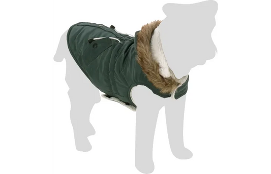 FLAMINGO WINTER COAT KIMO GREEN 55CM