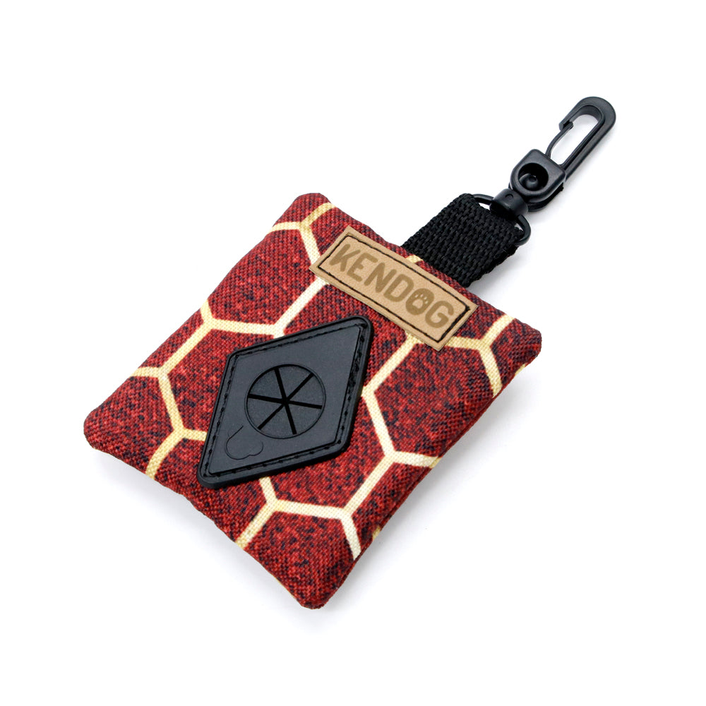 KENDOG KUPOWNIK BORDO PLASTRY MIODU - ETUI NA PSIE WORKI