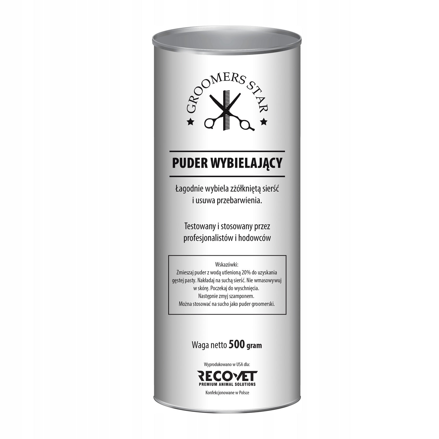 GROOMERS STAR PUDER WYBIELAJĄCY 500G