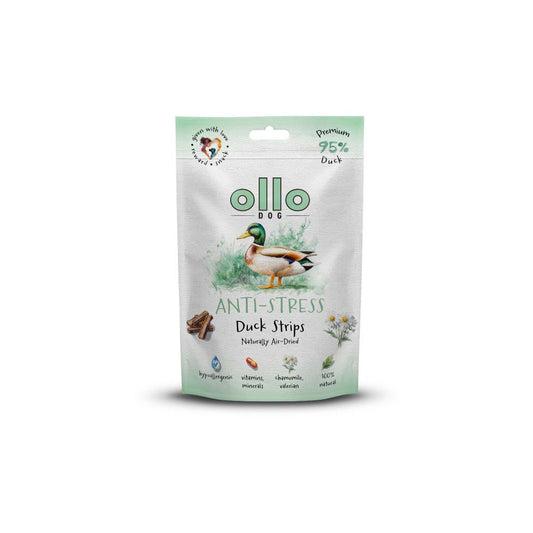 OLLO AIR DRIED PRZYSMAKI DLA PSA DUCK STRIPS 80G