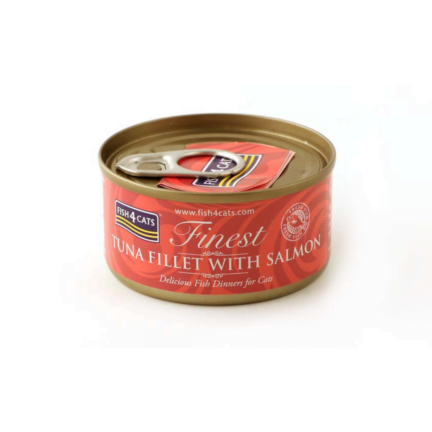 FISH4CATS MOKRA KARMA DLA KOTA TUNA FILLET WITH SALMON 70G