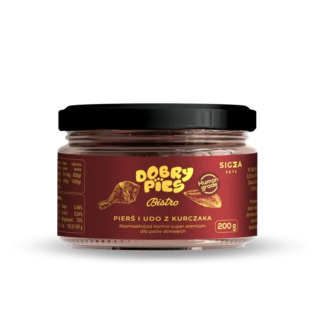 DOBRY PIES BISTRO MOKRA KARMA PIES KURCZAK 200G