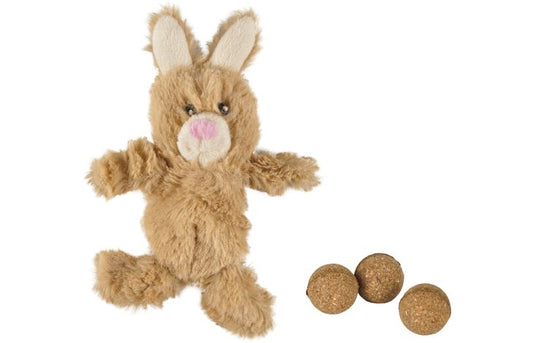 FLAMINGO CT TUX RABBIT WITH CATNIP
