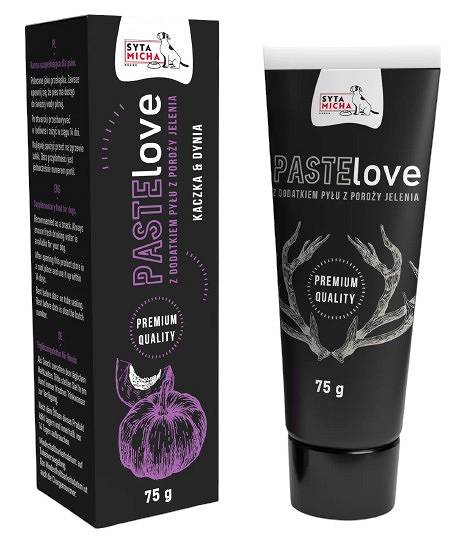 SYTA MICHA PASTELOVE PRZYSMAKI DLA PSA PASTA KACZKA I DYNIA 75G