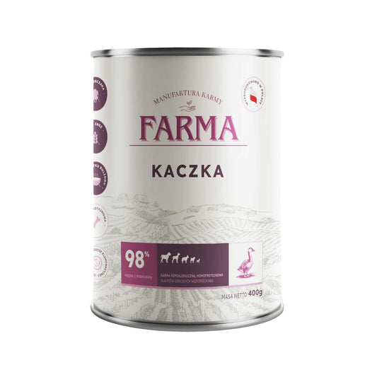FARMA MOKRA KARMA DLA PSA SELECT KACZKA 400G