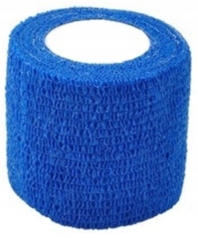 STOKBAN ELASTYCZNY BANDAŻ SAMOPRZYLEPNY 5CM/4,5M NIEBIESKI