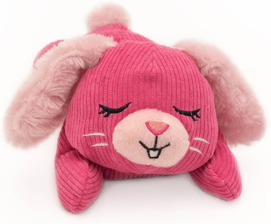 ZIPPYPAWS SNOOZIES SHHHQUEAKER BUNNY – CICHUTKA, PLUSZOWA ZABAWKA DLA PSA Z CICHEM PISZCZKIEM