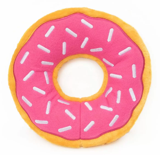 ZIPPY PAWS JUMBO DONUTZ STRAWBERRY