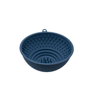FIBOO FLIP FIBOOWL GRANATOWY - MISKA 2W1 Ø 17 CM