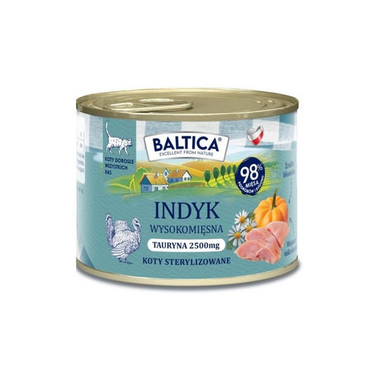 BALTICA MOKRA KARMA DLA KOTA INDYK 185G