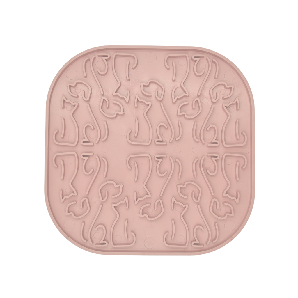 FIBOO LOLLIPOP STICKY RÓŻOWY - MATA DO LIZANIA 19X19CM