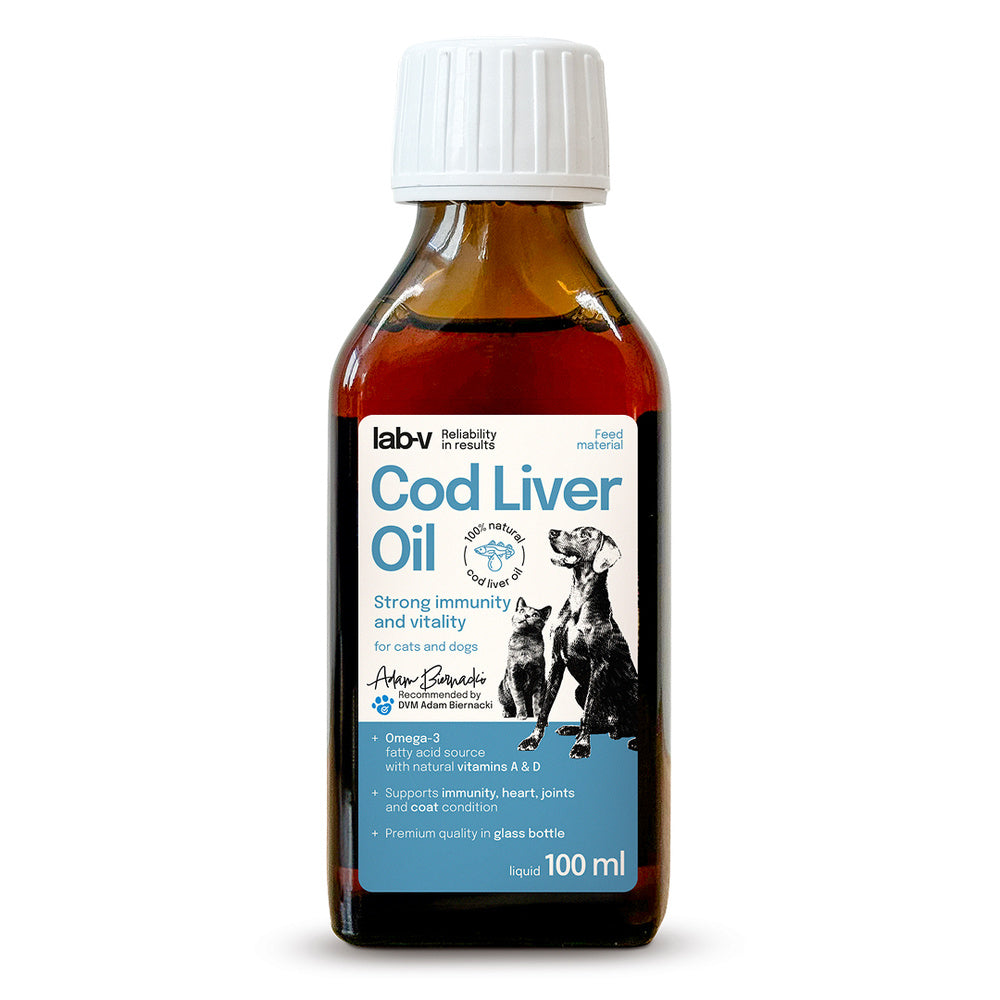 LAB V COD LIVER OIL - OLEJ 100ML