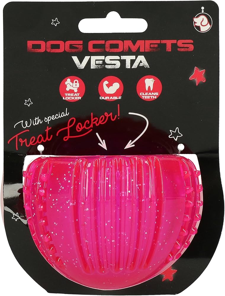 DOG COMETS VESTA WITH TREAT LOCKER ROZE