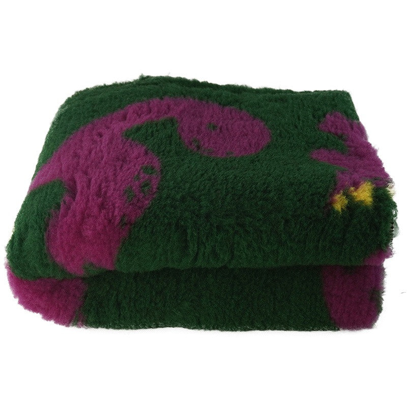 BUBA DRY BED 28MM 150X100CM DINO ZIELONE