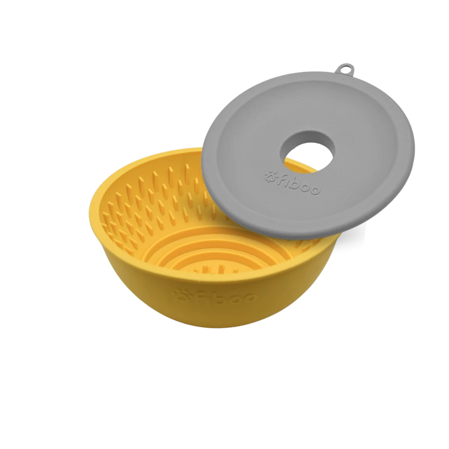 FIBOO FLIP FIBOOWL + PRZYKRYWKA ŻÓŁTY