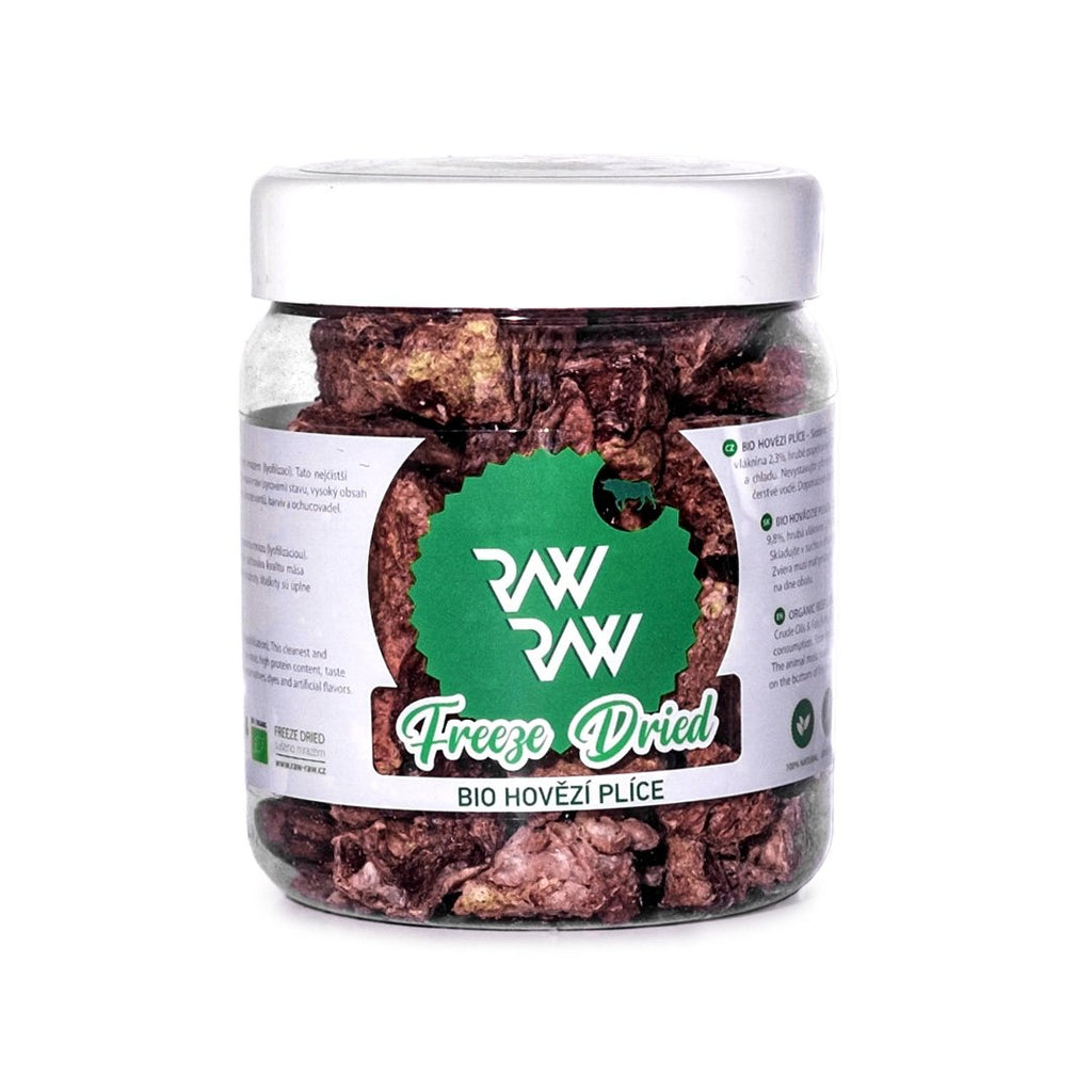 RAW RAW LIOFILIZOWANE PŁUCA WOŁOWE 50G