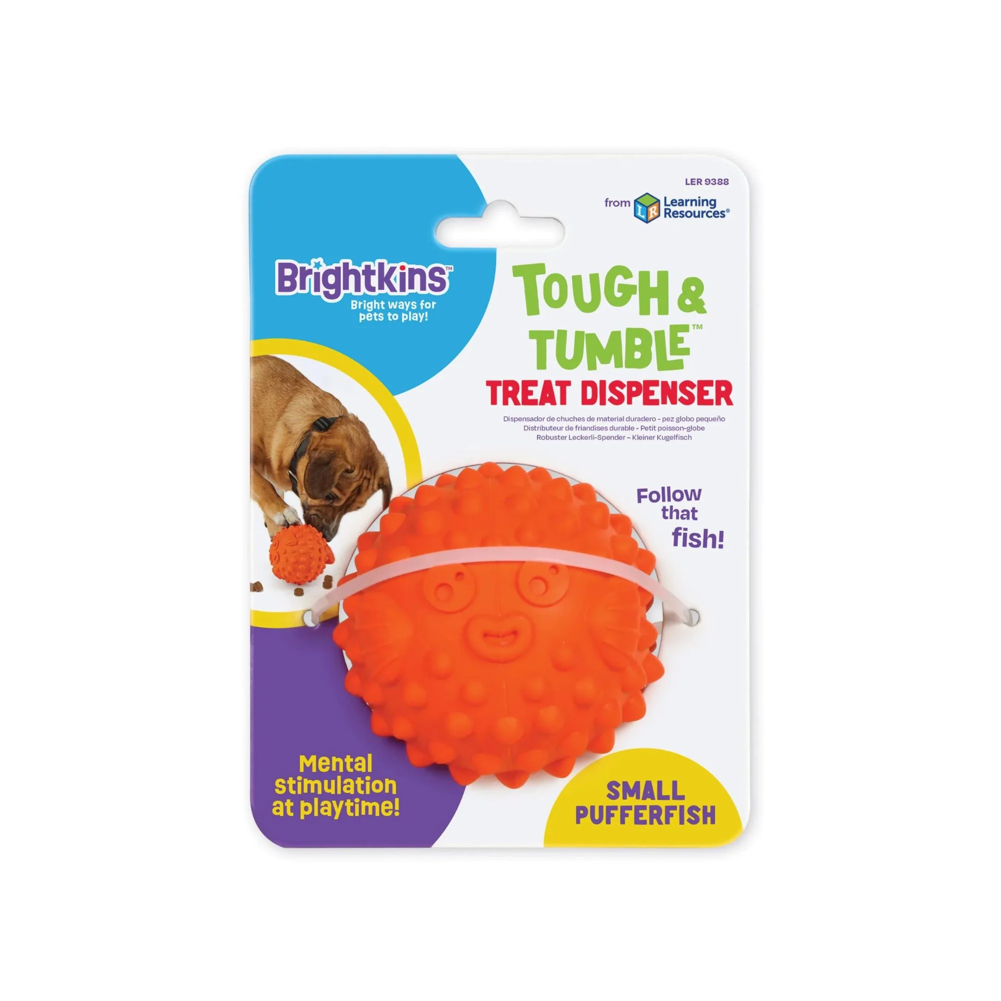 BRIGHTKINS PUFFERFISH SMALL TREAT DISPENSER