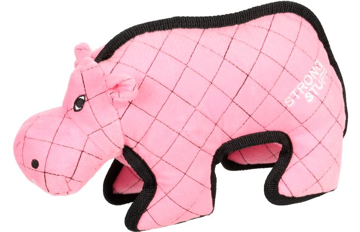 FLAMINGO TOY QILTA HIPPOPOTAMUS PINK 12X28X17CM