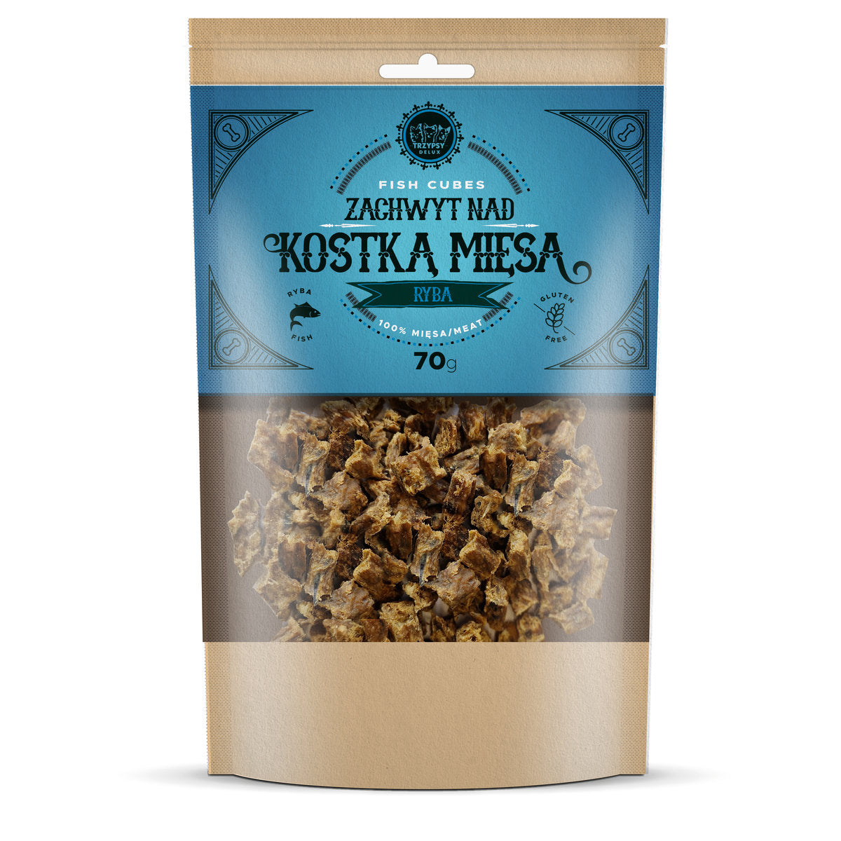 TRZYPSY ZACHWYT NAD KOSTKĄ MIĘSA Z RYBY 70G