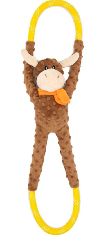ZIPPY PAWS ROPETUGZ MOOSE