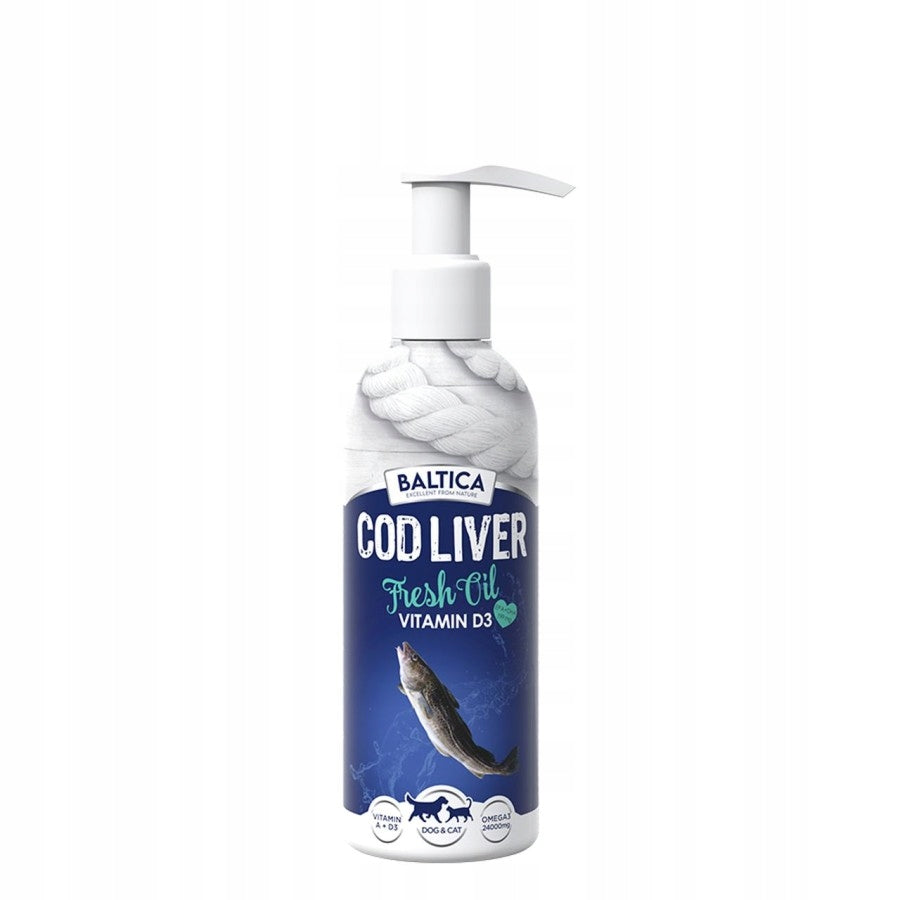 BALTICA EXCELLENT COD LIVER FRESH OIL 200ML