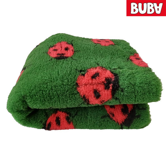 BUBA DRY BED 28MM 75X50CM BIEDRONKI ZIELONE