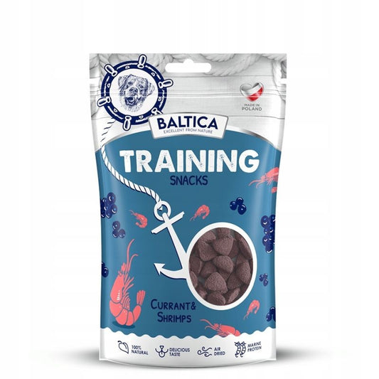 BALTICA EXCELLENT PRZYSMAKI DLA PSA TRAINING SNACKS SHRIMPS&CURRANT 100G