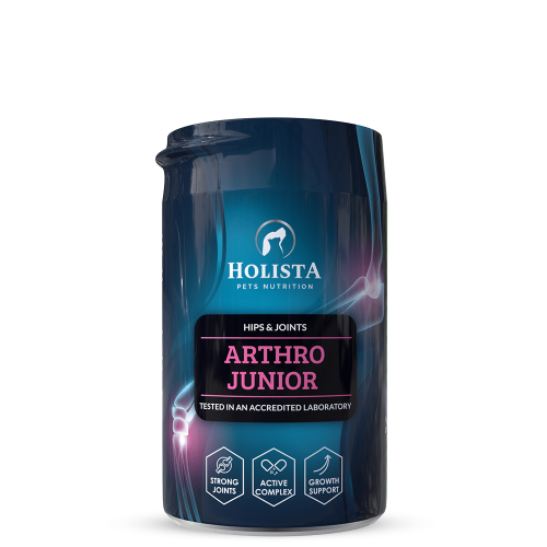 HOLISTA ARTHRO JUNIOR 200G - WSPARCIE STAWÓW DLA SZCZENIĄT I MŁODYCH PSÓW
