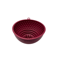 FIBOO FLIP FIBOOWL BORDOWY - MISKA 2W1 Ø 17 CM