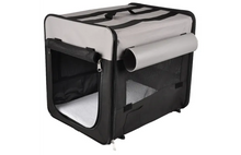 FLAMINGO KLATKA TRANSPORTOWA LD PSA CZARNO-SZARA 71X109X81CM
