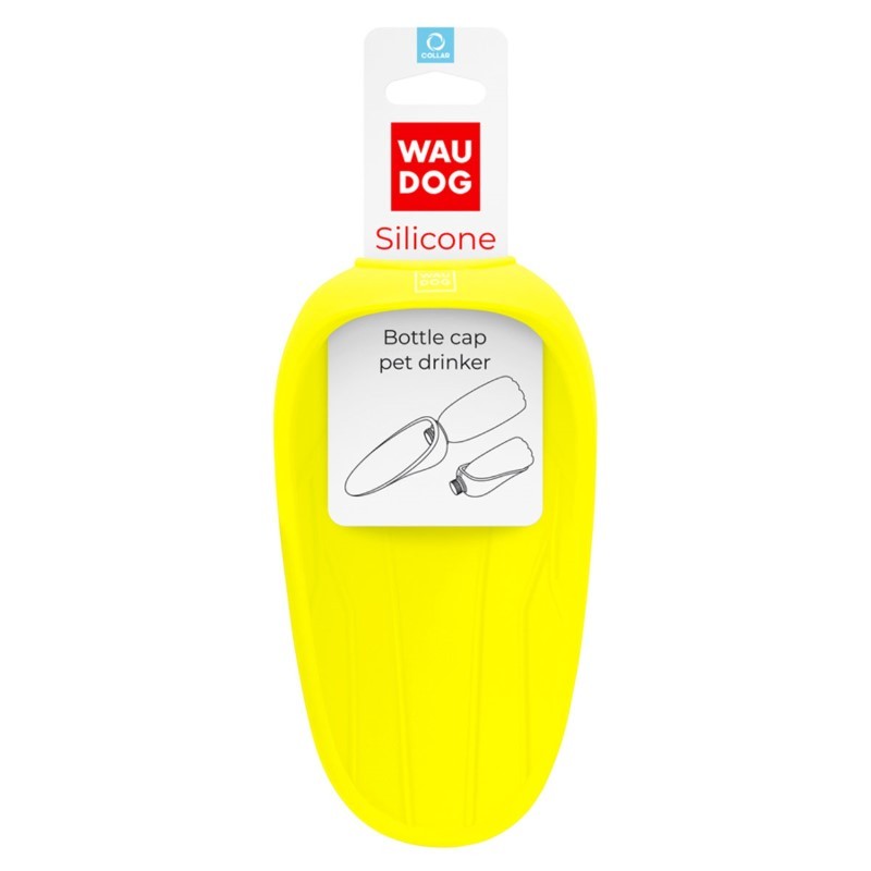 WAUDOG SILICONE DYSZA DO PICIA ŻÓŁTA