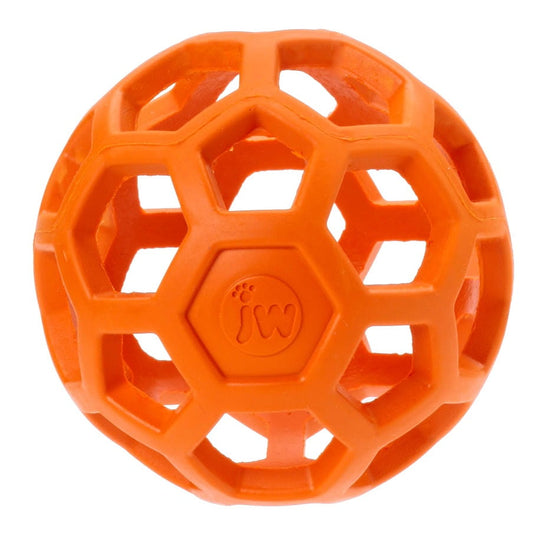 JW PET- HOL-EE ROLLER MEDIUM 11,5 CM PIŁKA AŻUROWA DLA PSA POMARAŃCZOWA