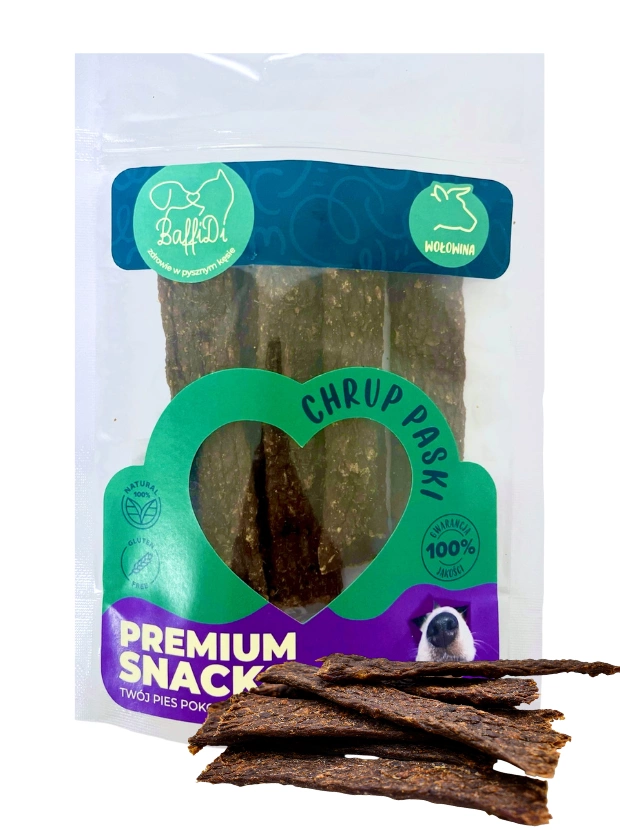 BAFFIDI CHRUPPASKI DLA PSA WOŁOWINA 100G