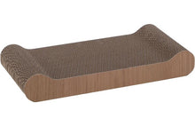 FLAMINGO SCRATCHING CARDBOARD WOKA BROWN 49X22.5X7CM