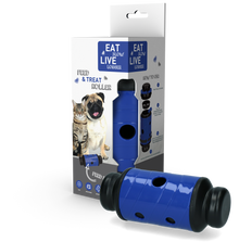 EAT SLOW LIVE LONGER FEED AND TREAT S BLUE