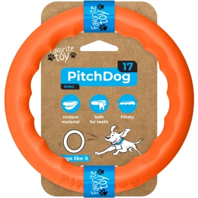 PITCHDOG PIERŚCIEŃ 20CM POMARAŃCZOWY