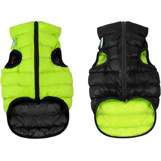 COLLAR AIRYVEST KURTKA DWUSTRONNA M 47 JASNOZIELONO - CZARNY