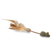 ADDICTED STICK WITH MOUSE AND FEATHERS